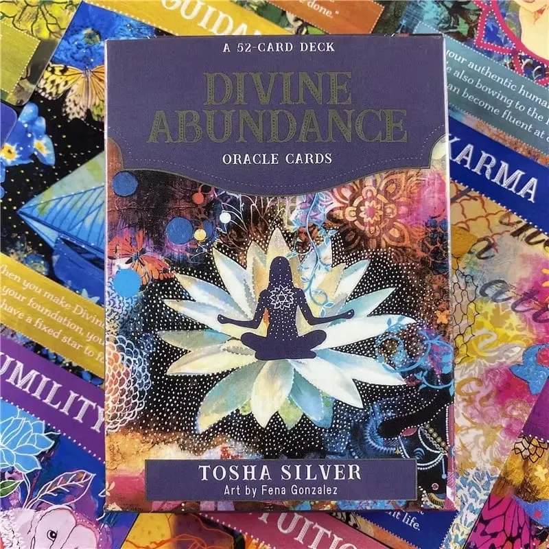 Divine Abundance Oracle Deck English Explanation Oracle Tarot Card For Divination Fate Beginners Tarot D — image 6