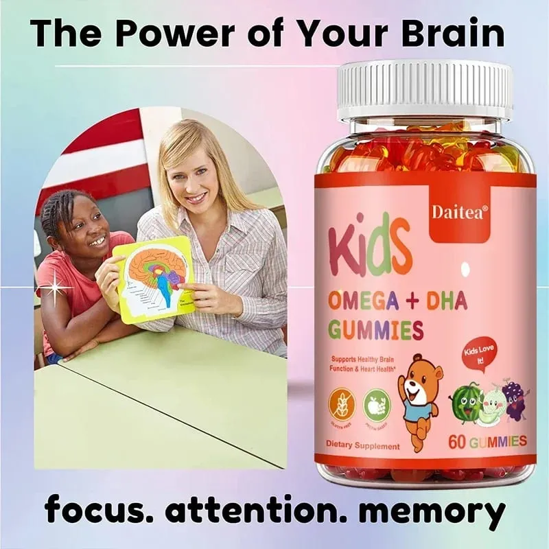 Children's Intelligence Supplement Gummies Support Intelligence Concentration Memory and Nutrition To Make Learning Easier — image 5