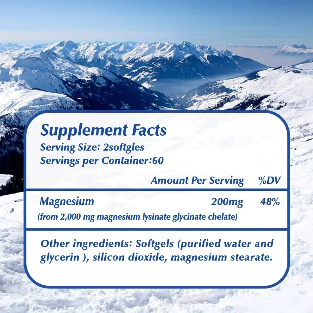 Magnesio altamente absorbible: apoya la densidad ósea y la relajación muscular Promueve un sueño saludable Suplementos