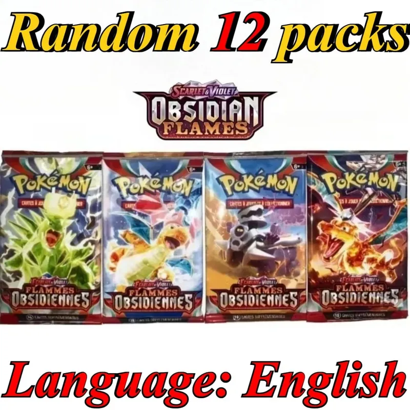 10 pacchetti di carte Pokémon Stelle luminose 151 evoluzioni prismatiche PALDEAN FATES Regalo di carte di transazione di battaglia di rinforzo inglese — image 17