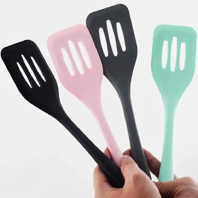 ไข่ปลากระทะตักซิลิโคน Turners ทำอาหาร Spatula ทอดพลั่ว Gadgets ครัวเครื่องมืออุปกรณ์ทำอาหาร — image 3