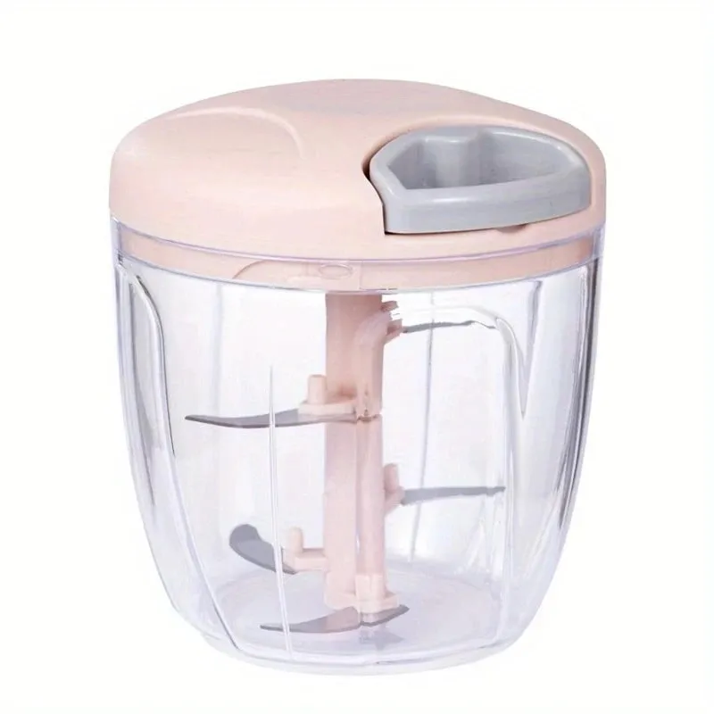 Cortador de mano para picadora de ajo, procesador de alimentos con cuerda manual, picador de verduras, para cebolla, jengibre, frutas, nueces, apto para lavavajillas — image 13