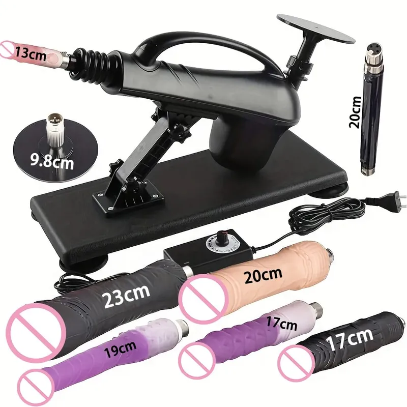 Macchina sessuale automatica 3XLR Accessori per vibratori Masturbazione femminile Pistola per massaggio Giocattoli del sesso per uomini Coppie Prodotti per adulti