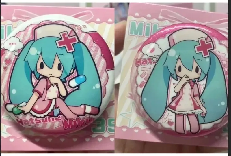 Badge Projekt Diva Anime Periferiudstyr Tegnefilm Originalitet Broche Student Rullesæk Hængende dekorationer — image 4