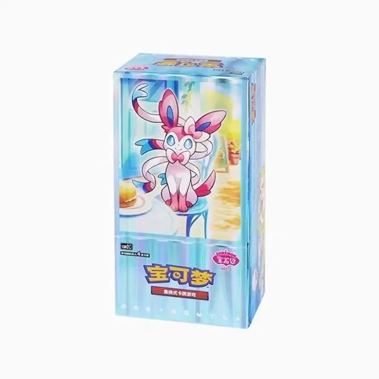 ใหม่ Gem Pack Vol 2 การ์ด Scarlet และ Violet Trading PTCG กล่อง Eevee Eeveelution Gem Pack 2 คอลเลกชันของเล่นของขวัญเดิม 100% — image 6