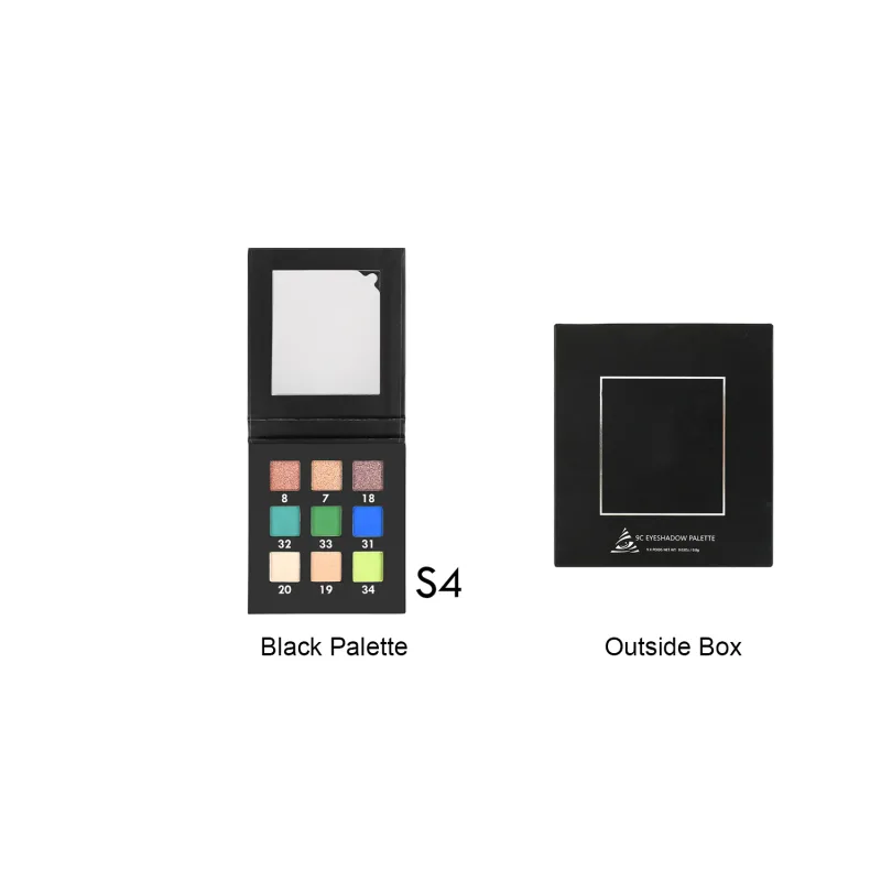 Fard à paupières scintillant à haute pigmentation, cosmétiques mats, Palette de fards à paupières personnalisés, maquillage végétalien, offre spéciale — image 12