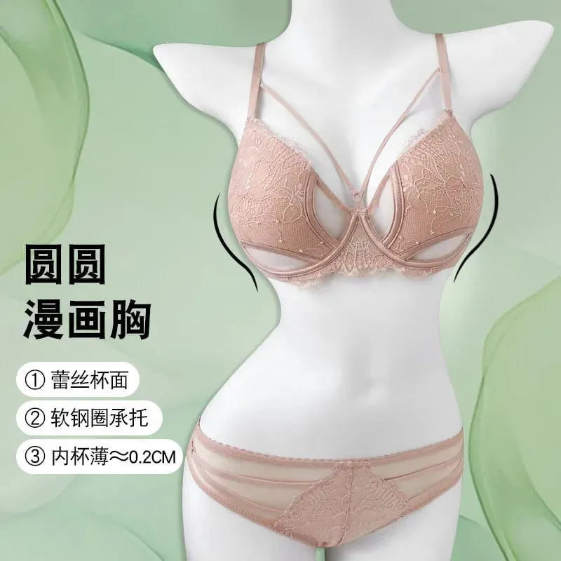 1. BANERDANNI เซ็กซี่ Pure Desire Bra ชุดหน้าอกใหญ่ Minimizer Push Up ด้านข้างสนับสนุน Anti Sagging Anti-ขยับขยายชุดชั้นในขายร้อนที่ดีที่สุด — image 12