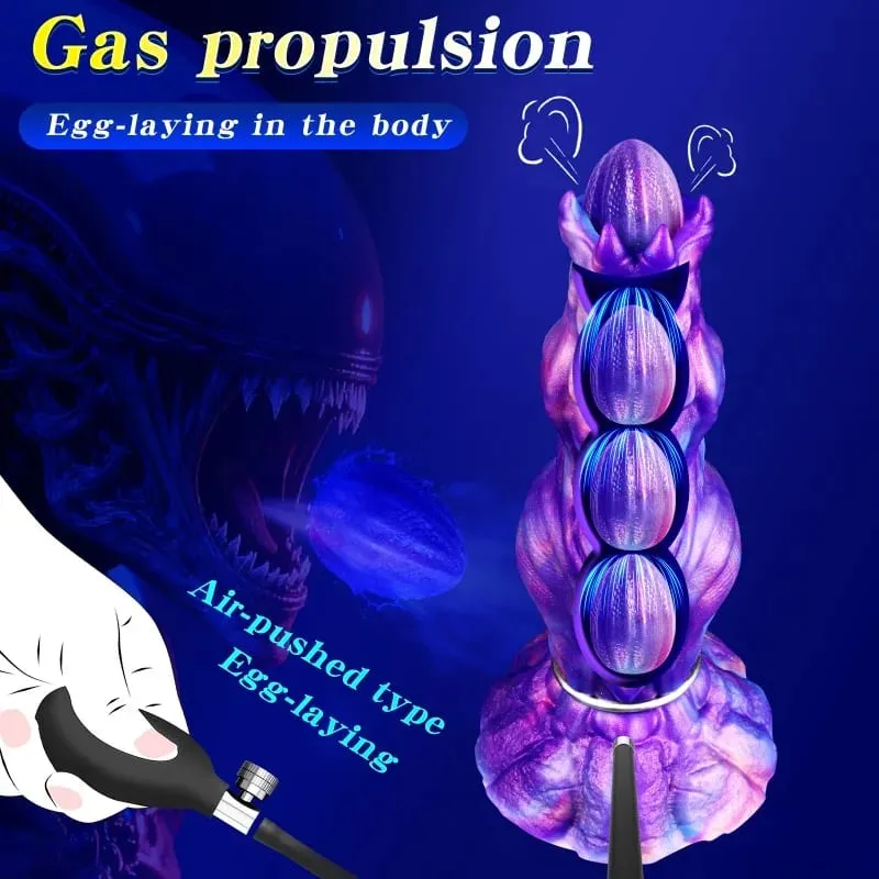 Jouet ovipositeur gonflable, Plug Anal, ponte vaginale, œufs fantaisie, gode à nœud fantaisie, jouets sexuels pour femmes et hommes, jeux pour adultes, nouvellement développé — image 4