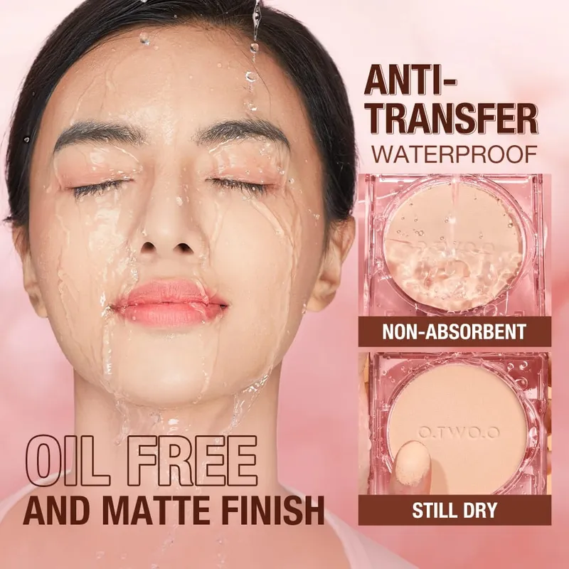 O.TWO.O Ansigtsmakeup Sæt Foundation Cream Brush Concealer Moisturiz Glat Vandtæt Fuld dækning Langtidsholdbar ansigtsmakeup — image 5