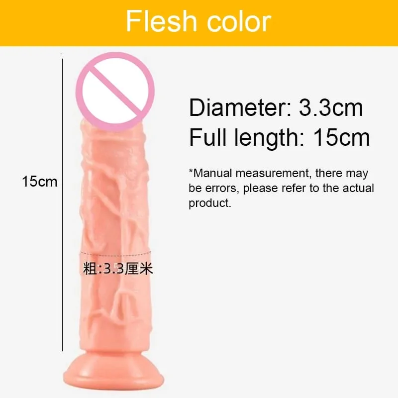 Kolor ciała Dildo wiele stylów przyssawka Dildo Big Dick damski masturbator stymulator łechtaczki lesbijki zabawki erotyczne dla kobiet — image 12