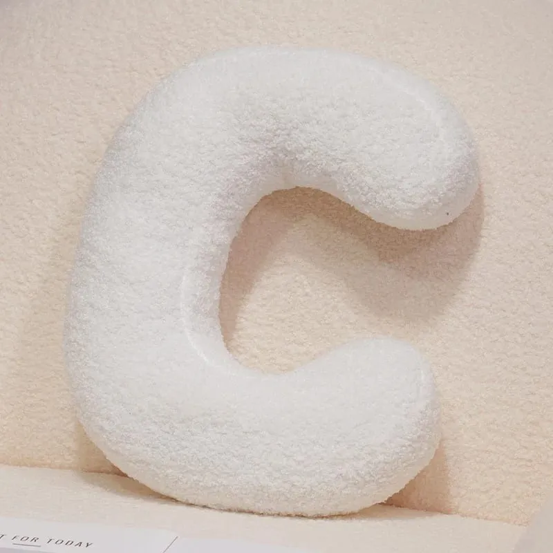 Oreiller en peluche avec lettres anglaises de dessin animé, coussin de canapé, de lit, enseignement des mots, jeu, décoration de salon, 40CM — image 10