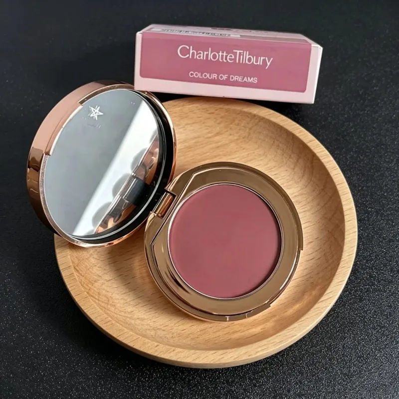 Charlotte Tilbury Setting Powder Compact Lip Gloss Foundation דו-גווני פלטת צלליות סומק קל משקל עדין עמיד לאורך זמן — image 10