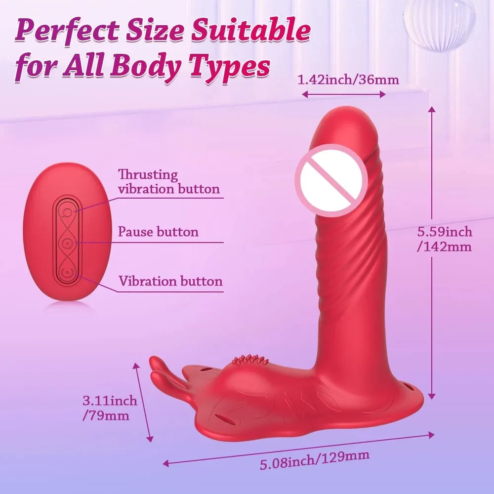 Vibromasseur portable sans fil à distance, 10 Modes télescopiques, gode vibrant, stimulateur de Clitoris, Plug anal, jouet sexuel pour femmes — image 6