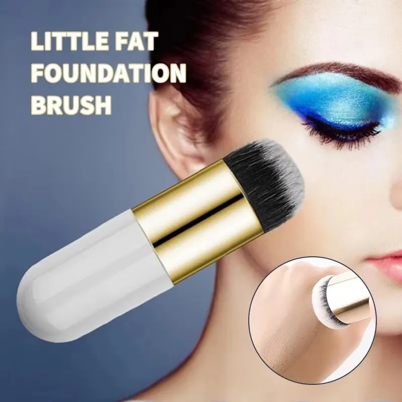 1ks štětců na make-up Face Foundation Sypký pudrový korektor Blending Blush Štětec Jemná syntetická kosmetika Kosmetika Nástroje pro líčení — image 3