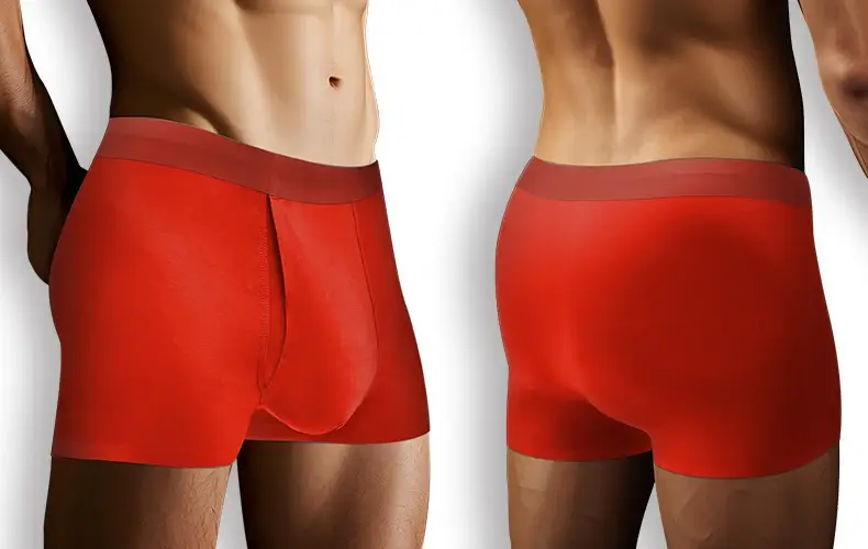 Men's Breathable Underwear Front Open Hole with Adjustable Ring Sheath Boxers Foreskin Long Therapy Enhanced Man Boxers Briefs — image 9