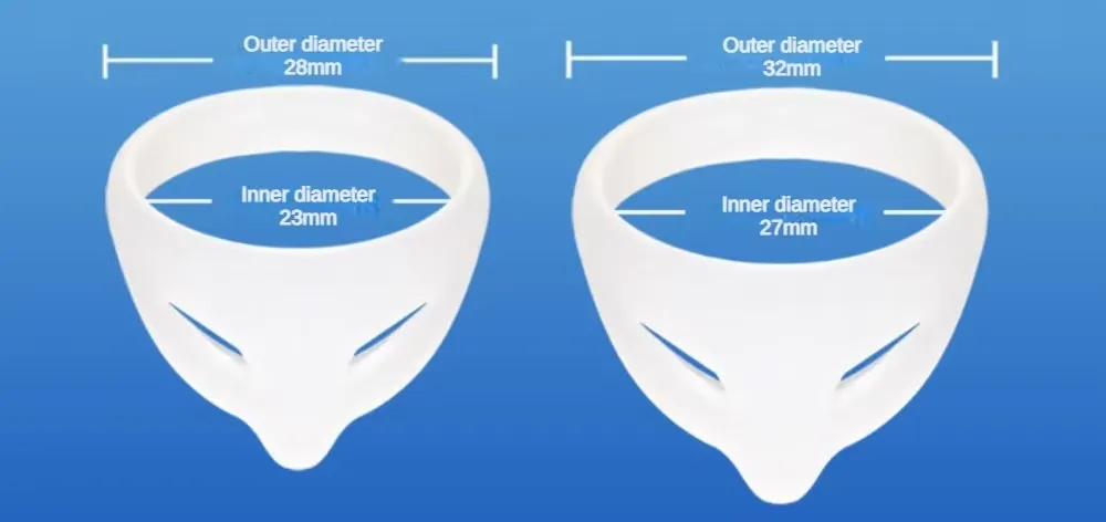 S/L Foreskin Corrector แหวนอวัยวะเพศชายแหวน Cock ชาย Glans เปิดเผย DELAY Ejaculation Cockrings เพศของเล่นสำหรับผู้ชายผู้ใหญ่ของเล่น