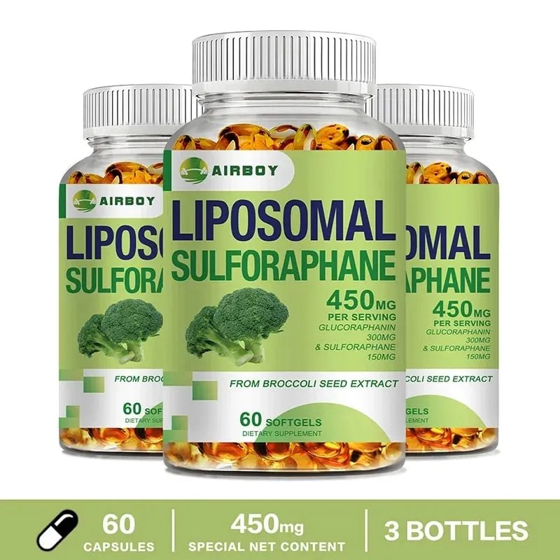 Liposomal Sulforaphane 450mg - Antioxidant Heart Supplement Immunity Boosting — image 11