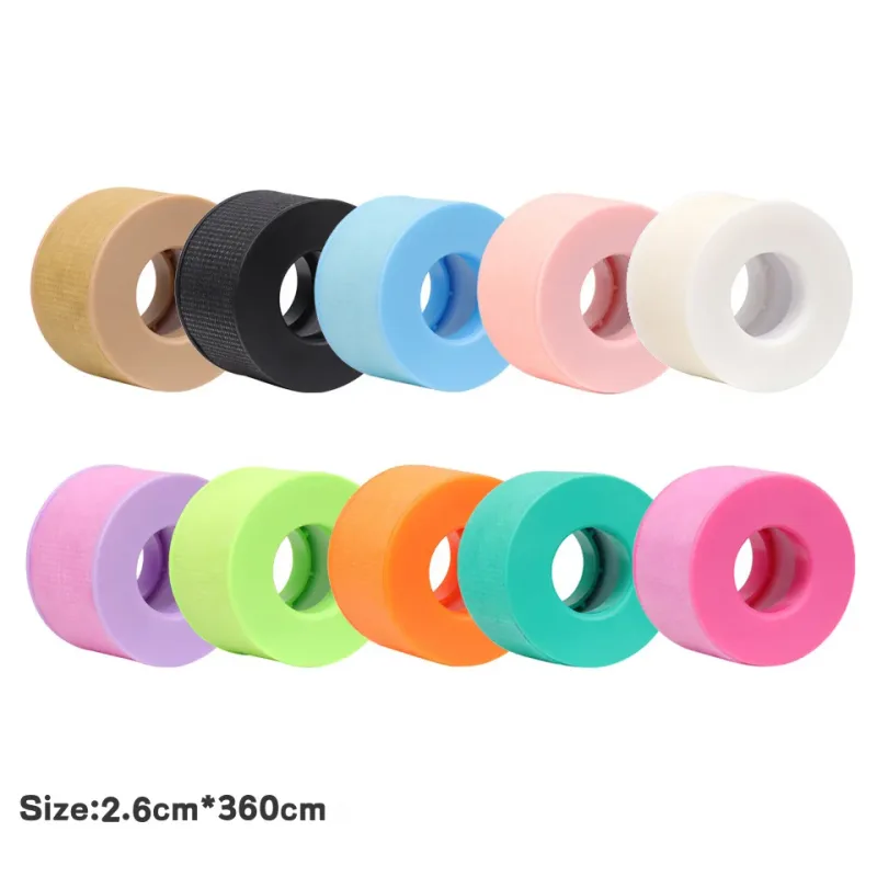 5/10 Rollen Silikon-Gel-Klebeband für Wimpernverlängerungen, nicht gewebt, atmungsaktiv, für empfindliche Haut, unter den Augen, Wimpernband, Make-up-Werkzeug-Versorgung — image 22