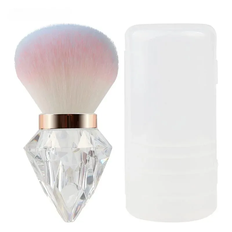 4-Color Petal Blush & Highlighter Brush Set – Diffused Watercolor Flush Cloud Skin Natural Glow Buildable Soft Texture Spring — image 12