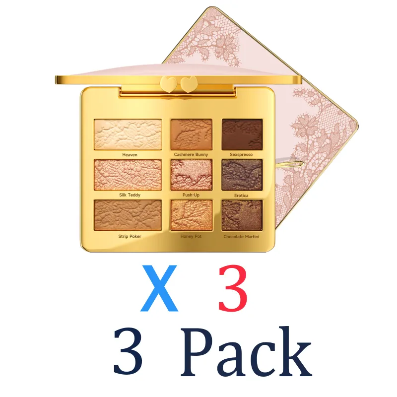 น่ารักเก๋ 9 สีอายแชโดว์ Palette Matte Shimmer อายแชโดว์ Mini แบบพกพาแต่งหน้า Palette อายแชโดว์อเนกประสงค์ — image 5