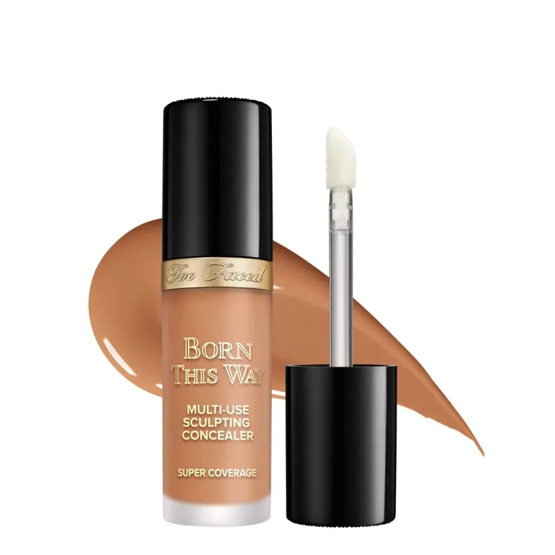 Born This Way Multi-Use Sculpting Concealer Độ che phủ toàn diện, chống thấm nước lâu trôi, che giấu quầng thâm, tạo khối cho khuôn mặt, mỹ phẩm trang điểm — image 17