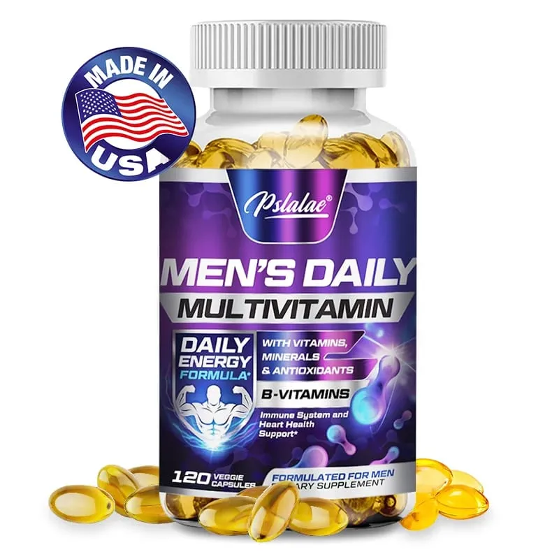 Supplément multivitaminé pour hommes - Fournit de l'énergie et de l'endurance, soutient la santé et la vitalité du cœur et du cerveau — image 2