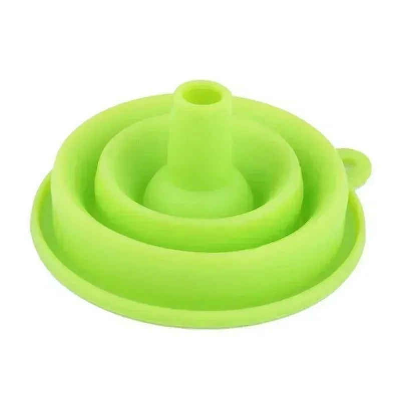 Mini Silicone Gel Foldable Collapsible Style Funnel Hopper Tool sa Kusina