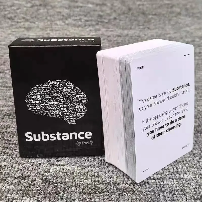 9X6.5 ซม.Substance โดย Lovely Bab Edition น่ารัก Deep Conversation การ์ดเกมที่มีความหมาย Dialogue 90 PCS — image 1