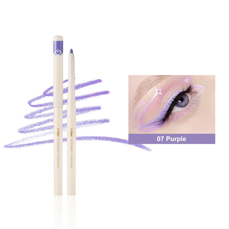 Silky Long Lasting Eye LinerดินสอBlade Tip Natural Matteไวน์อายไลเนอร์สีแดงง่ายต่อการสีและกันน้ำEye Make Upเครื่องสำอาง — image 13