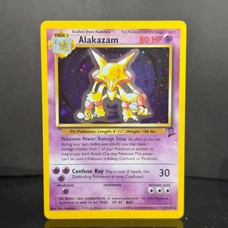 Poket 2000 Set Pangkalan 2 OG Nostalgia Koleksi Hitmonchan Scyther Clefable Pidgeot Mewtwo Proksi Holo Tradisional