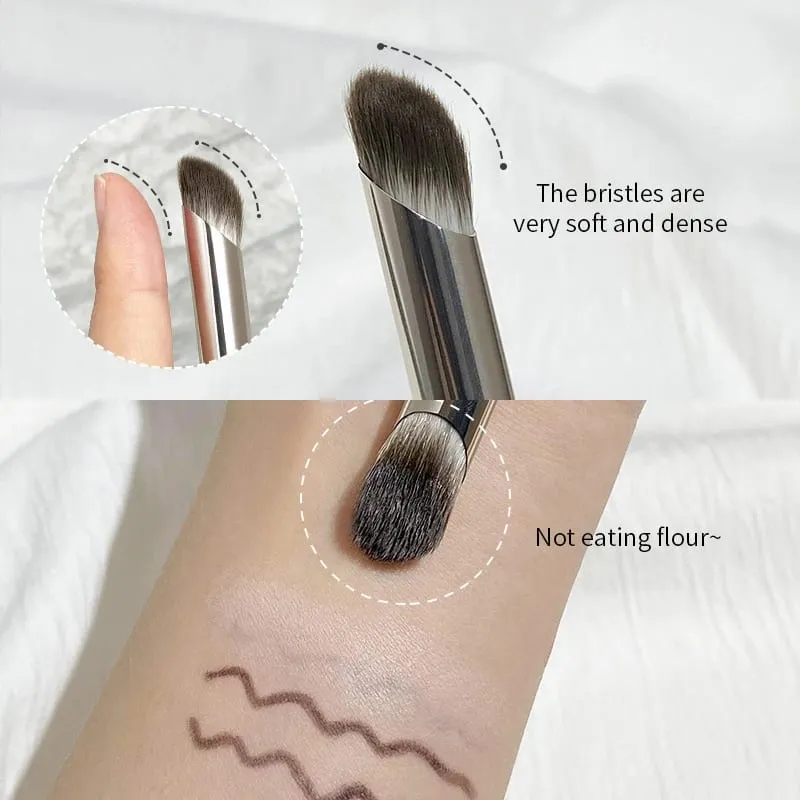 1 Stück Concealer-Make-up-Pinsel, präzise, weich, flauschig, Wischpinsel, Abdeckung, Akne, Augenringe, multifunktionale Detail-Make-up-Tools — image 5