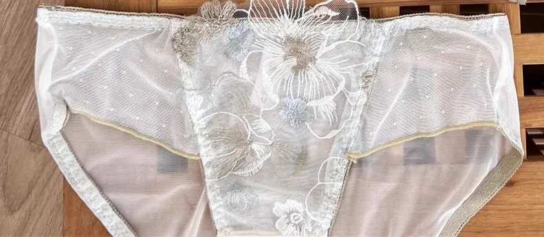 Sexy Anime Minimizer Bra Large Bust Rabbit Ear Cup French Lace Bralette Ultra Thin Retro Wirefree Support Comfort Set S-XL Tushy — image 13