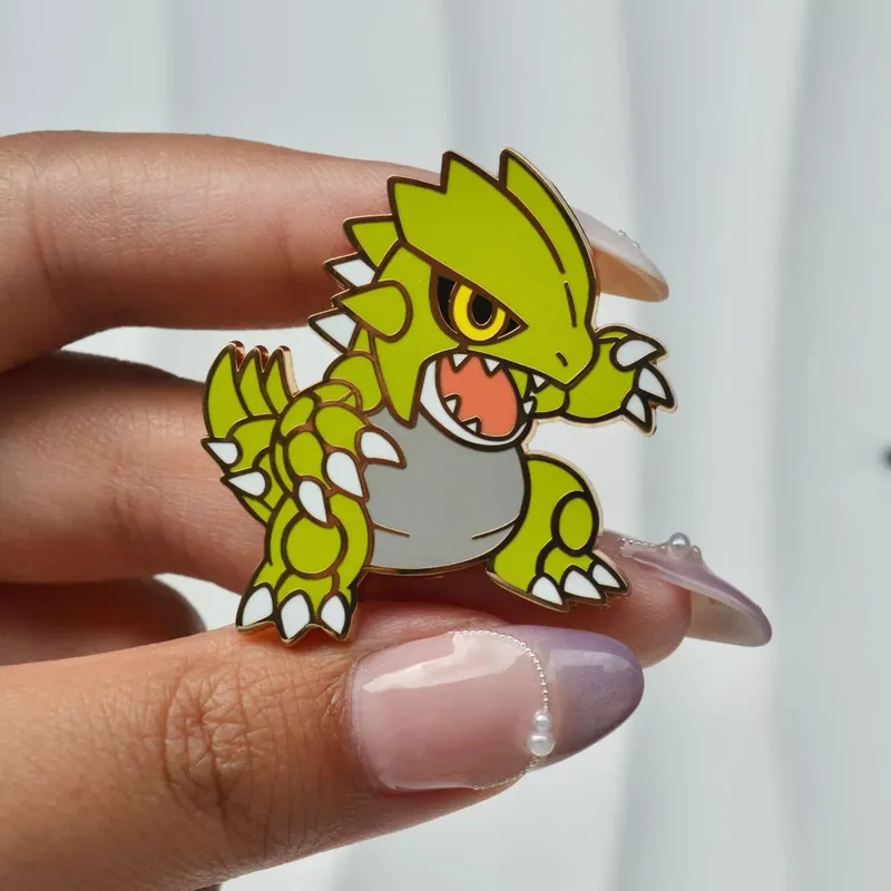 Pokemon Hardเคลือบเข็มกลัดสำหรับเสื้อผ้าLapel Pinsสำหรับกระเป๋าเป้สะพายหลังป้ายบนกระเป๋าเครื่องประดับแฟนของขวัญ — image 10