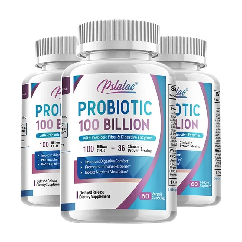 Probiotics 100 Billion - Help with Intestinal Health Nutrient Digestion Weight Management Bloating Relief Calorie Control — image 10