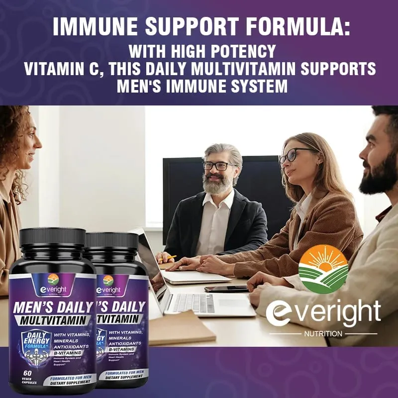 Multivitamin Lelaki – Meningkatkan Imun dengan Vitamin A B12 C D | Tenaga Harian & Bukan GMO — image 4