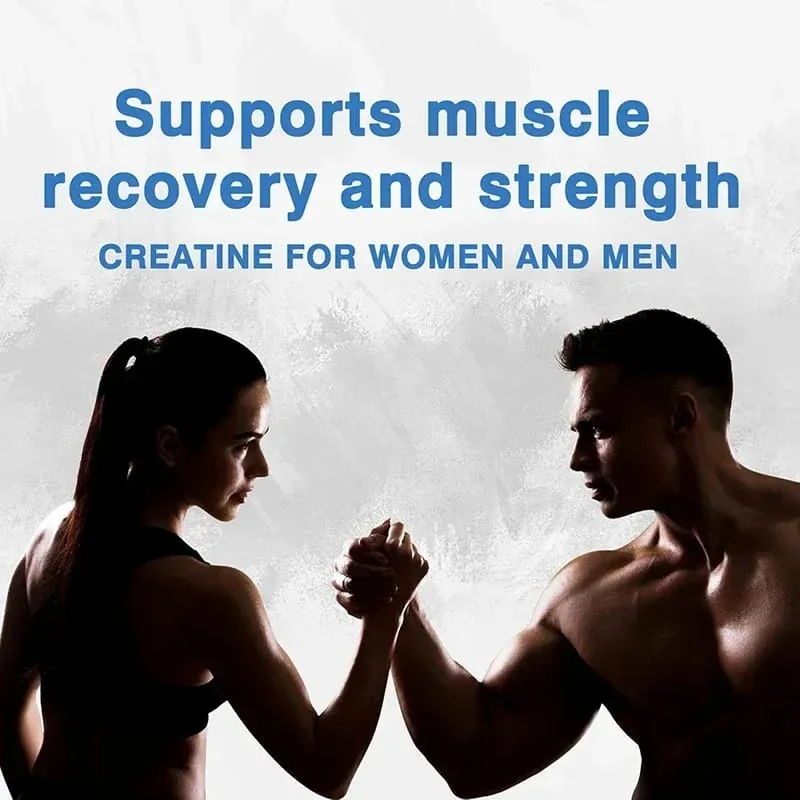 Creatine Monohydrate - Supports Muscle Energy and Cognitive Function Increases Lean Muscle Mass - Gluten FreeSupplements — image 7