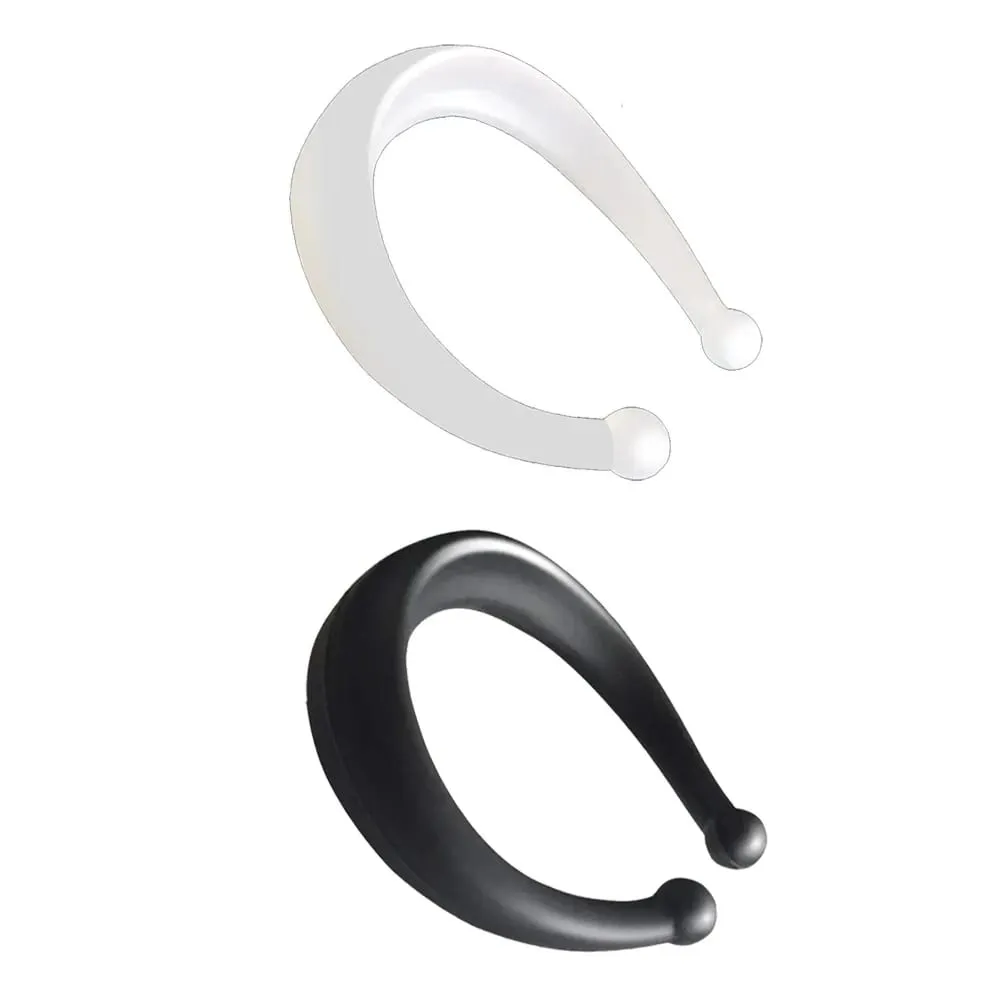 2PCS Vorhaut Corrector für Männer Penis Bahre Verzögerung Ejakulation Sex Spielzeug Widerstand Ring Täglich/Nacht Verwenden Cockring männlichen — image 1