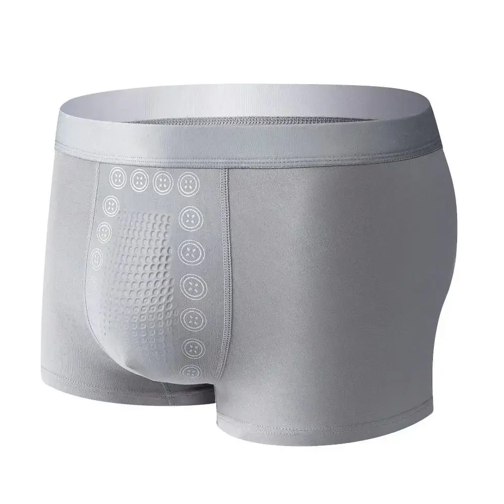 Polyester Erkek iç çamaşırı Gerilebilir Elyaf Manyetik terapi Erkek boxer Rahat Külot Rahat kullanım için — image 8