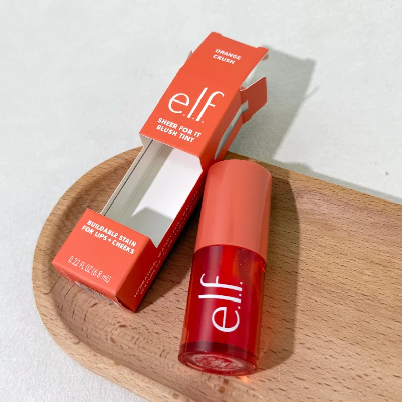 Pengilat Bibir 8-warna Elf & Serbuk Beraneka Warna Pemerah Pipi Tekstur Halus Pelembap Ringan Kosmetik Penjagaan Balsem Bibir Berkhasiat — image 24