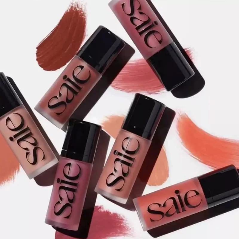 Saie Hydrating Blendable Dewy Liquid Blush CHILLY Opbyggelig lysende multibrug kind Lip Tint Blush til alle følsomme hudtoner — image 2