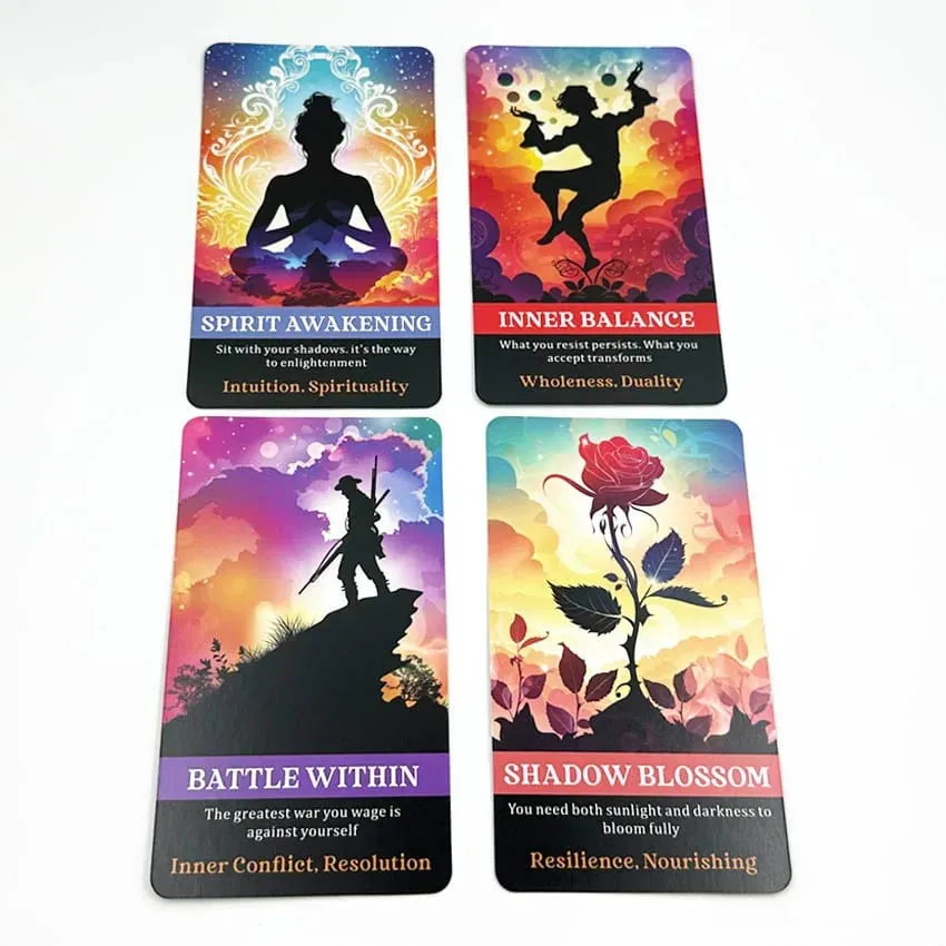 Shadow Work Oracle Cards 56 Karten 12X7 CM helfen Ihnen, Ihre unbewusste Seite zu verstehen — image 3
