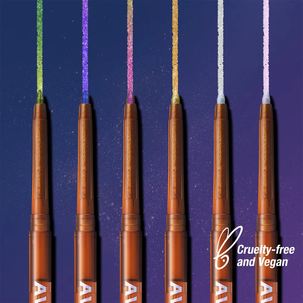 Bunglon Eyeliner Cair Mutiara Gloss Metalik Mengkilap Eyeshadow Liner Multi Warna Krom Aurora Riasan Mata Pigmen Glitter