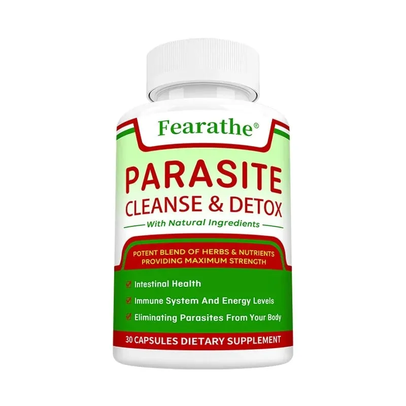 Parasite Cleanse - Bowel Cleansing Supplement Digestive Health Immune Health Parasite Removal Natural Gut Health