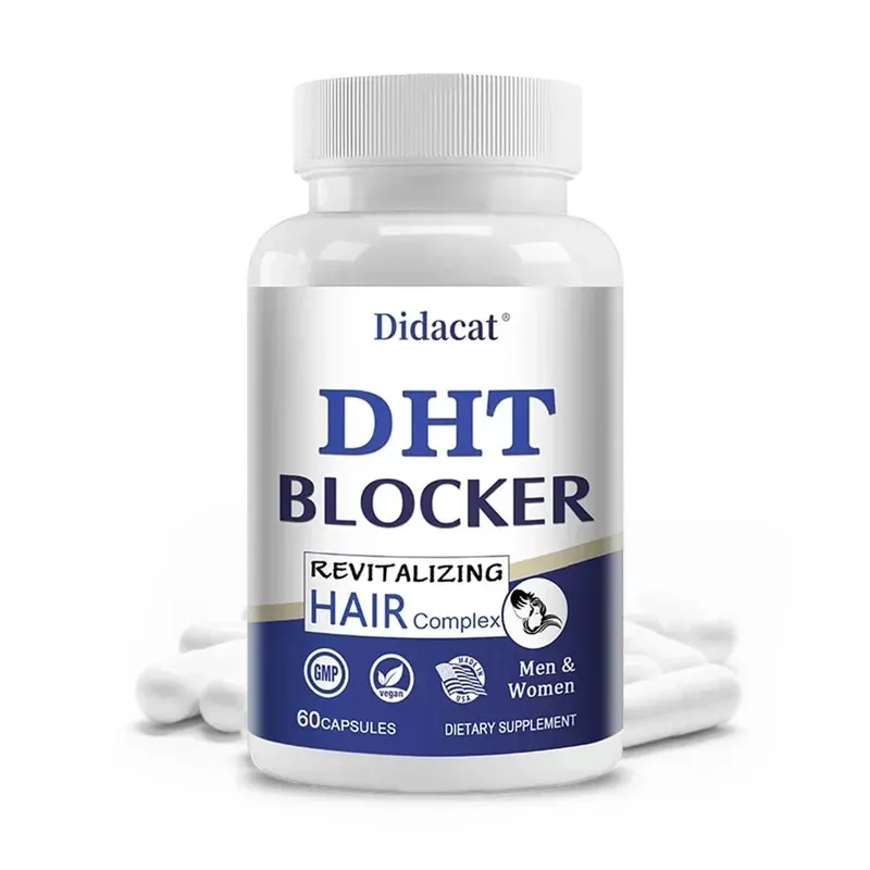Didacat Advanced DHT Blocker Hair Growth Supplement for Hereditary Thinning Hair - for Men and Women Hair Loss — image 8