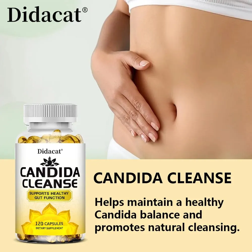 Candida Cleanse-Contains Natural Herbs and Probiotics To Support Healthy Bowel Function and Immune Health Suitable for Unisex — image 5