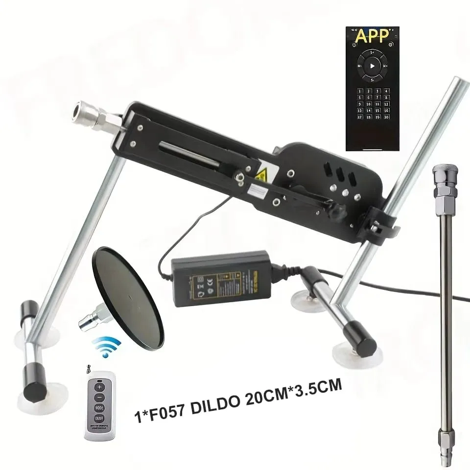 שדרוג מכונת סקס עם שלט רחוק Super Silent Ultra Adjustable Vac U Lock 30db 70W מכונת אהבה עם Big D חינם — image 2