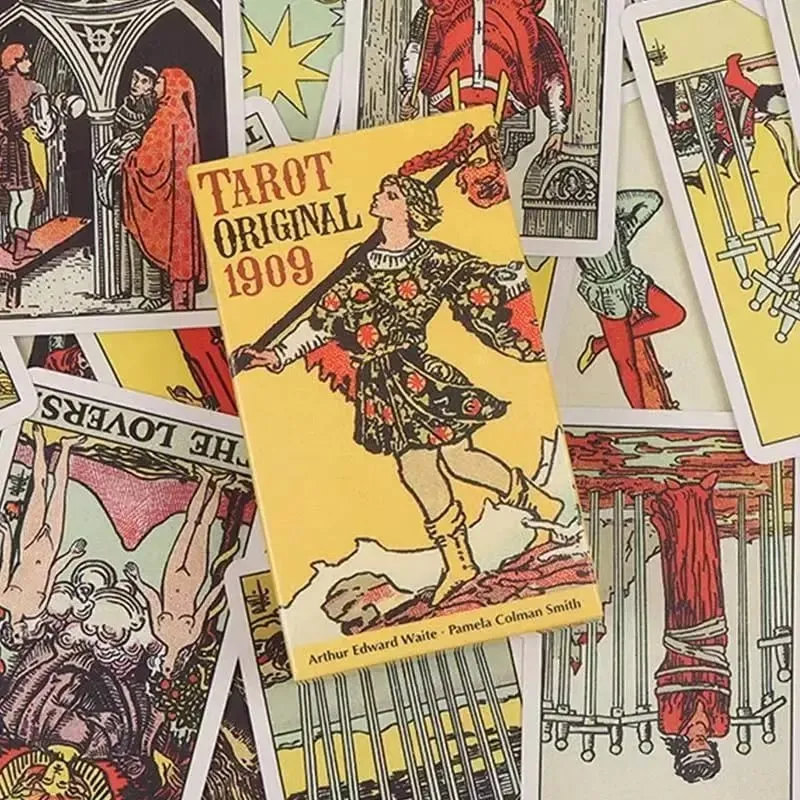 The Rider Waite Smith 1909 Tarot Cards Oracle Deck for Beginners English Spanish Classic Divination Edition Play Game — image 3