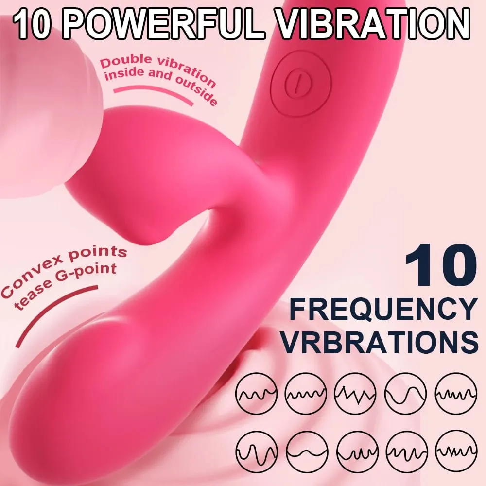 Principiante Stimolazione del capezzolo del clitoride vibratore del vibratore femminile 10 modalità di vibrazione Vagin Orgam Giocattoli del sesso per le donne Coppie Piacere — image 2