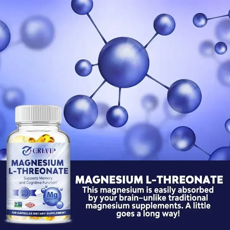 Magnezyum L-Treonat - Hafıza Bilişini, Stres Gidermeyi ve Uyku Kalitesini Artırın — image 4