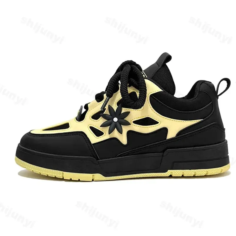 Chaussures vulcanisées à plateforme pour hommes, nouvelle mode, semelle épaisse accrue, respirantes, résistantes à l'usure, chaussures de sport décontractées pour hommes — image 6